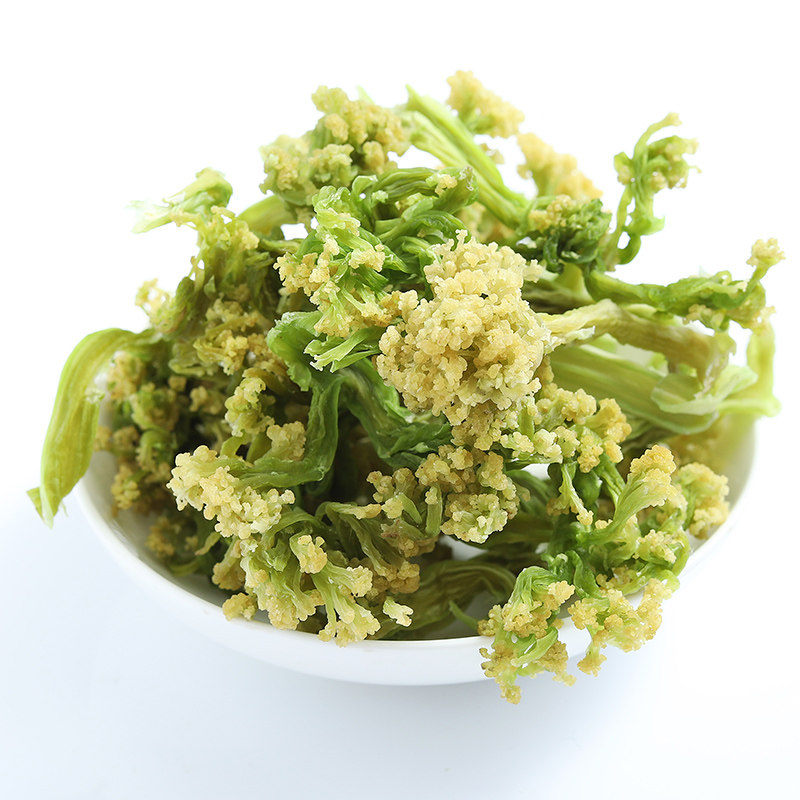 当季庆元高山绿色蔬菜 农家散花松脆花菜干 脱水花菜干 500克