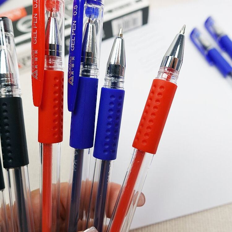 奥德美009办公用拔帽学生中性笔