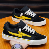 平替潮鞋 潮流男鞋 男百搭休闲学生面包板鞋 帆布鞋 子2026春秋新款