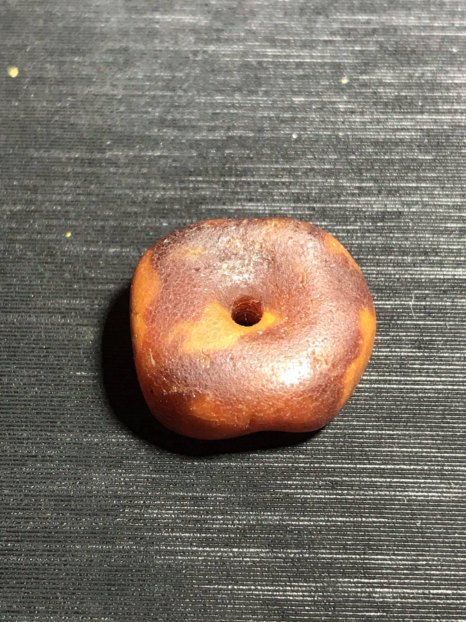 天然老蜜蜡饼子满蜜红皮花蜡虎皮标本化石级别吊坠散珠收藏级宝石