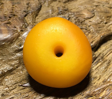 福利特价天然老蜜蜡吊坠满蜜鸡油黄大墩子饼子坠橘皮无优化非二代