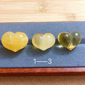 07天然蜜蜡屁桃爱心吊坠上下通孔满蜜妖花鸡油黄金珀饱满厚实