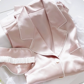 A类30 丝绸家居服套装 40姆米重磅纯真丝睡衣女100%桑蚕丝长袖 长裤