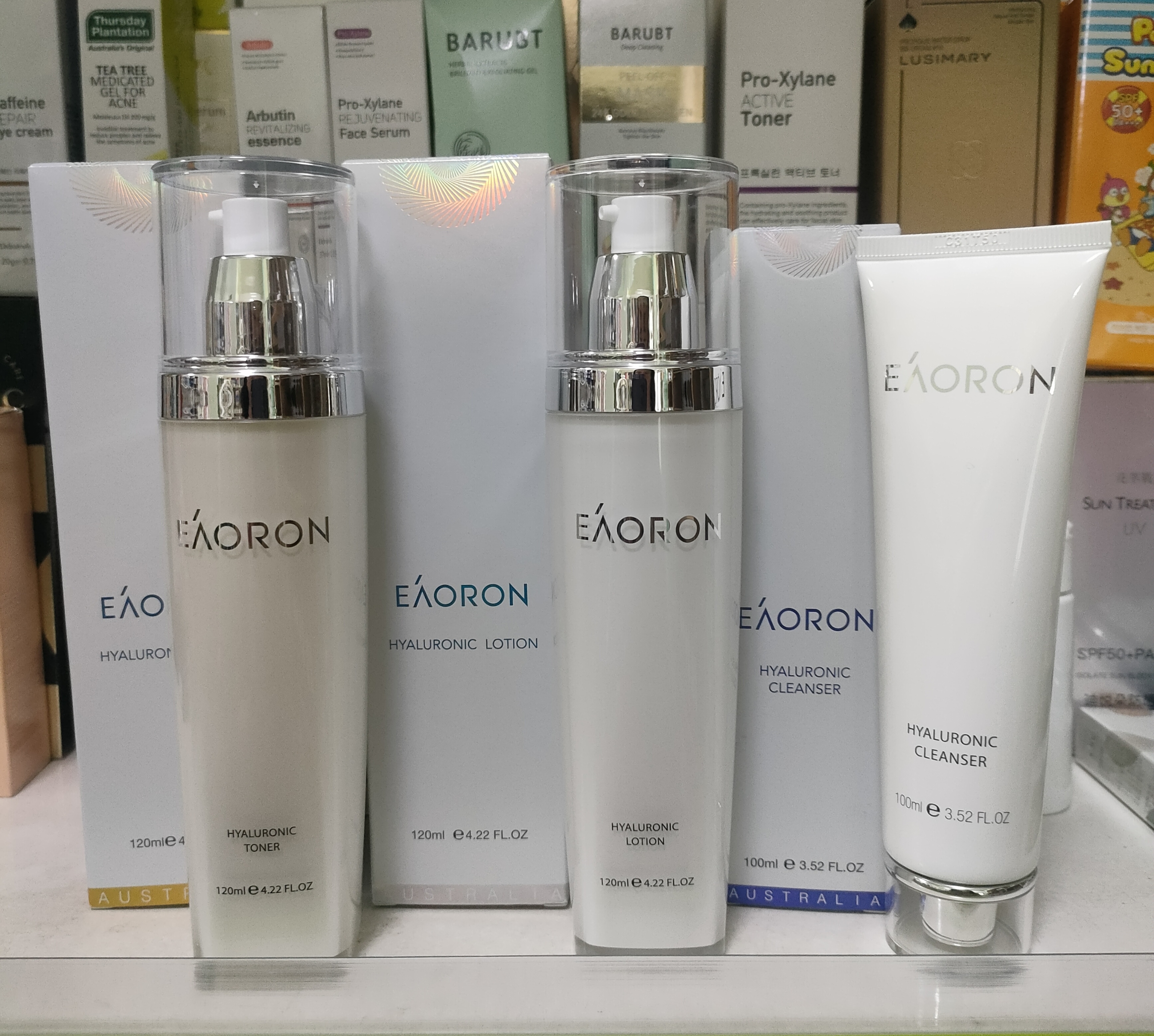 澳洲原版正品EAORON澳容水光针水乳洁面保湿面霜眼霜面膜精华液