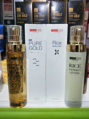 澳洲theralady24K贵妇黄金水乳滋润保湿水紧致淡纹抗初老乳液正品