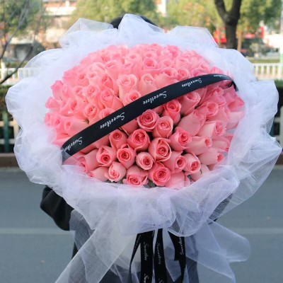 沈阳同城速递99朵玫瑰生日鲜花