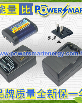 适用佳能Canon 2CR5 EOS 5 EOS 3,EOS 1可充电锂电池6V一电一充套