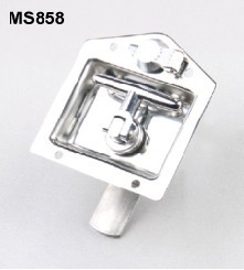 生久柜锁 MS858   982-3A不锈钢 面板锁