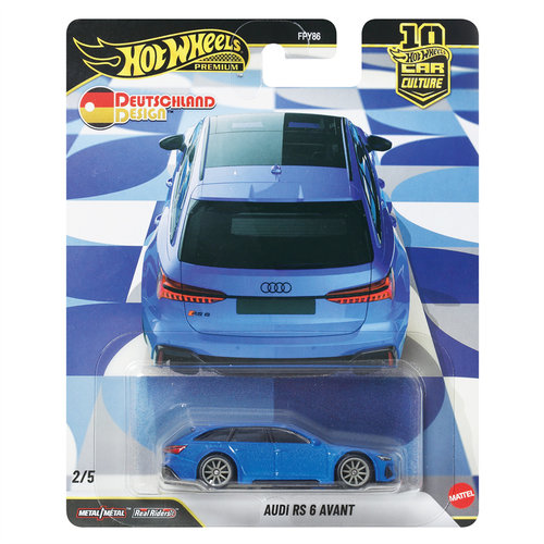 风火轮 FPY86德国设计 奥迪RS6 AVANT 旅行车 hotwheels