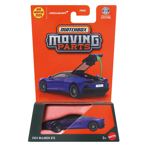 火柴盒 FWD28 活动部件 开门车 迈凯伦 Mclaren GTS Matchbox