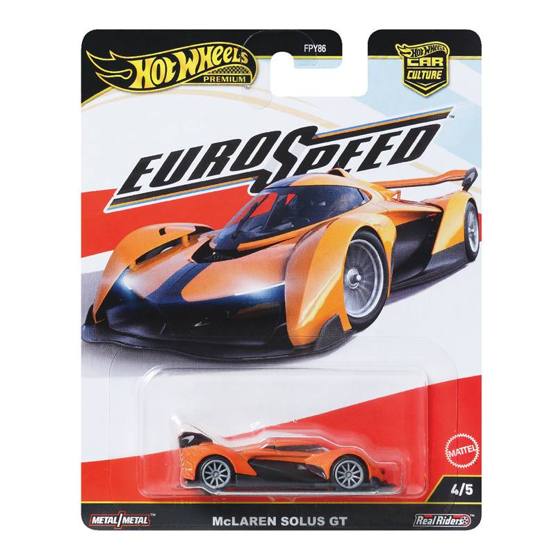风火轮 FPY86 欧洲速度 迈凯伦 SOLUS GT跑车 hotwheels