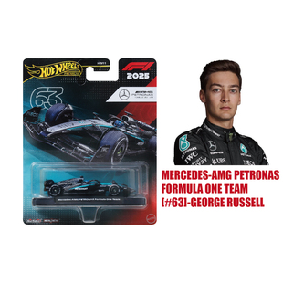 风火轮 HRV11金标F1方程式赛车 奔驰AMG 63号拉塞尔 hotwheels