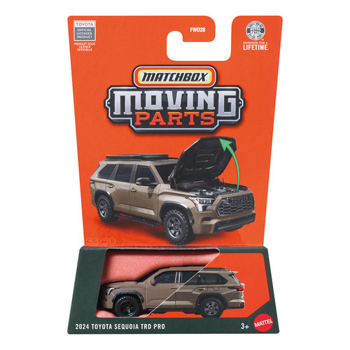 火柴盒 FWD28 开门车 丰田 红衫 SEQUOIA 越野车 Matchbox - 封面