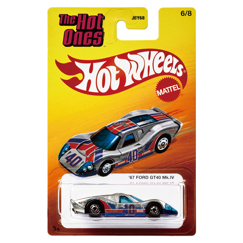 风火轮 JBY68 经典复古系列 福特GT赛车MK4 hotwheels