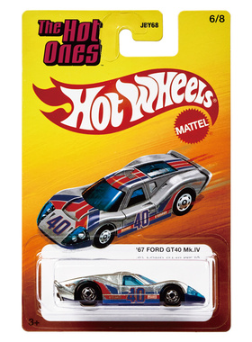 风火轮 JBY68 经典复古系列 福特GT赛车MK4 hotwheels
