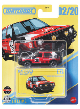 火柴盒 GBJ48 收藏家系列 26/2 大众高尔夫 越野版 Matchbox