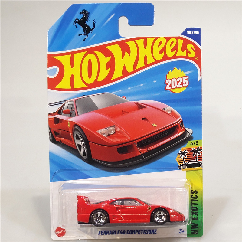 风火轮 C4982 火辣小跑车 法拉利 Ferrari F40 竞赛版 hotwheels