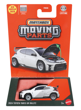 火柴盒 FWD28 活动部件 丰田 雅力士 YARIS 拉力赛车 Matchbox