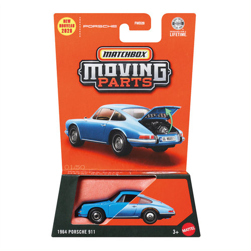 火柴盒 FWD28 开门车系列 保时捷Porsche 911 Matchbox