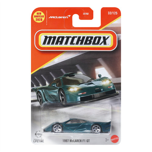 火柴盒 30782 城市英雄 迈凯伦 Mclaren F1 GT Matchbox