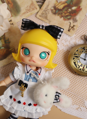 雪朴朴手工自制diy娃衣材料包mollyBJD茉莉娃娃12分娃衣教程