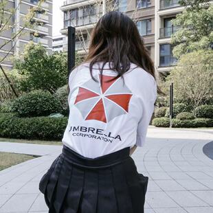 浣熊市STARS保护伞公司BSAA小队定制游戏周边短袖T恤纯棉文化衫