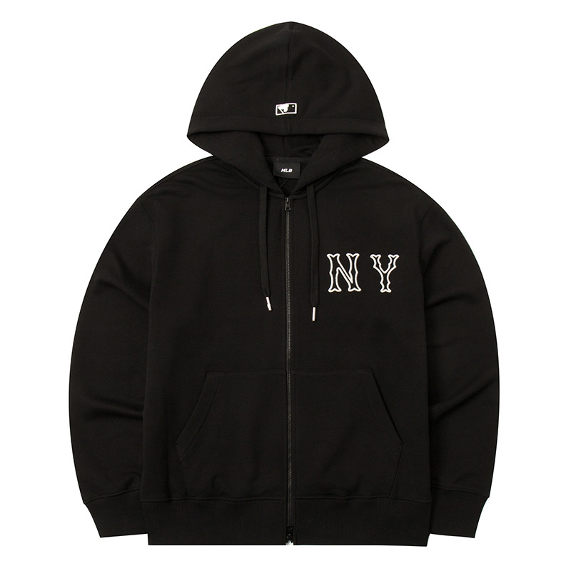MLB逛街男女通用连帽外套老花