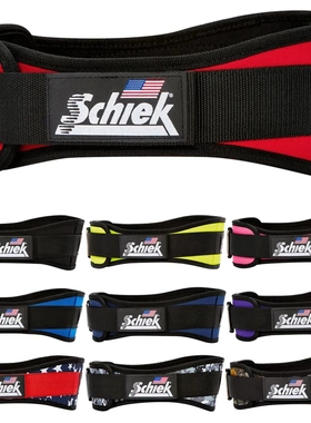 原装进口 SCHIEK旭克 2004 Power LIFTING BELT 4英寸宽健身腰带