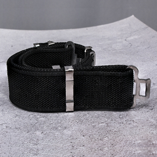 金属对扣织带布腰带香港保安腰带宽皮织酥糖无法换挡涮牛肚科