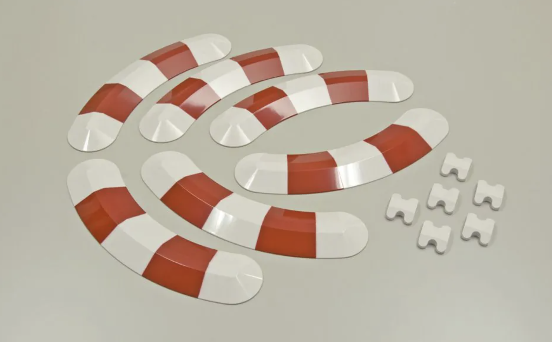 京商mini-z 蚊车 漂移 竞速 仿真赛道场景 路障 红白分道