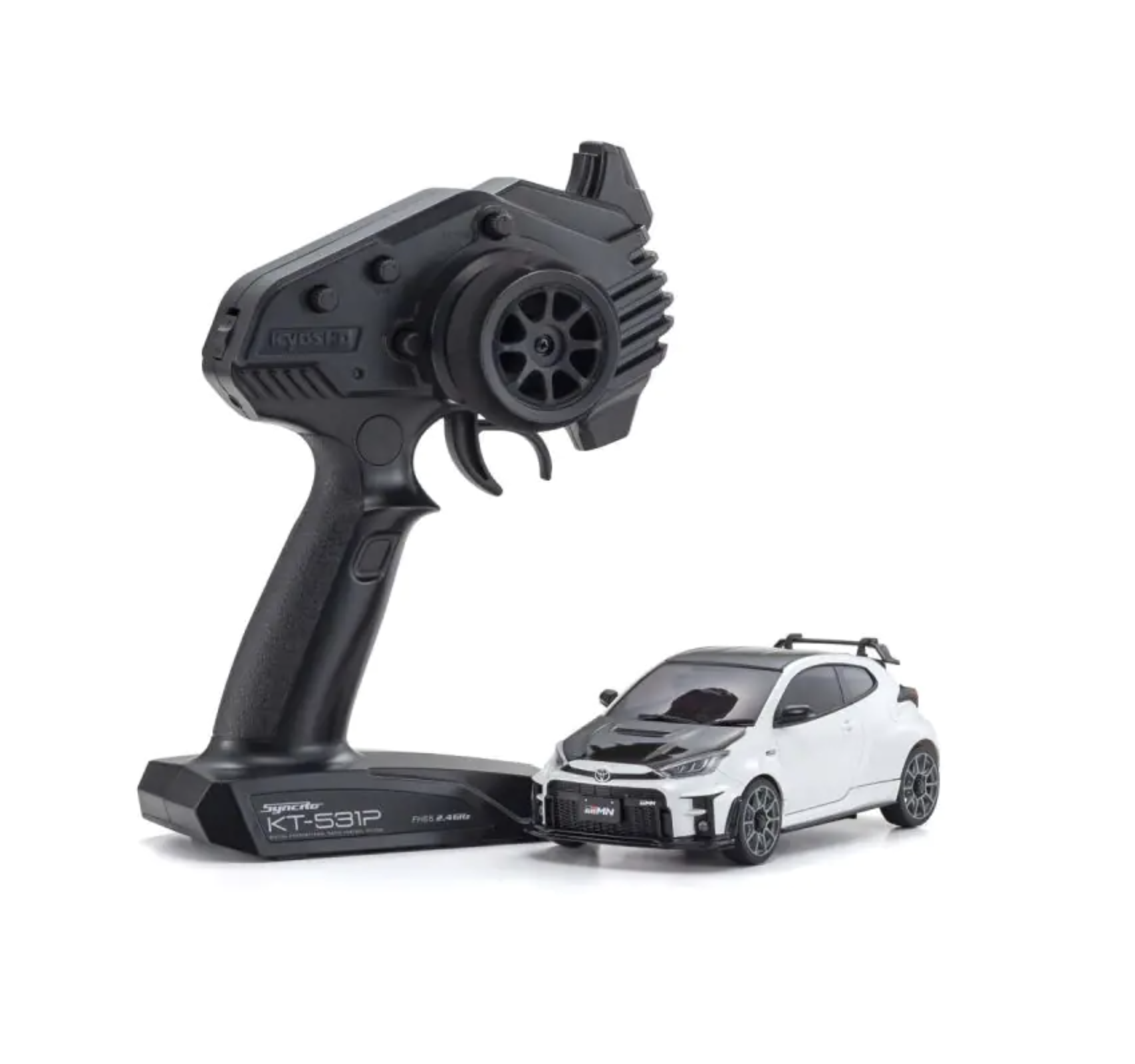 京商 Mini-Z AWD MA020S 四驱漂移套装车 丰田 GRMN YARIS 特别版