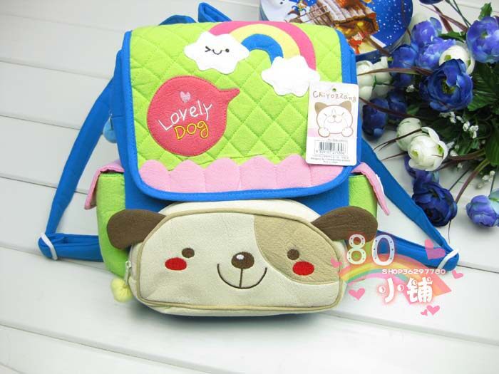 幼儿园书包女童男童3-6岁宝宝小班大班女孩超轻棉布儿童双肩包164