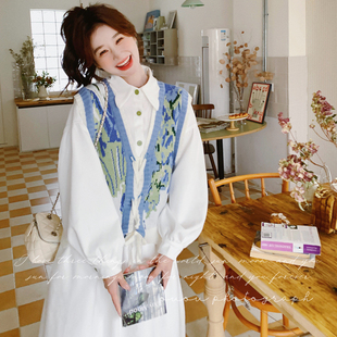 24春首发 9066 主推 两件套C021 P145控198 针织马甲连衣裙套装