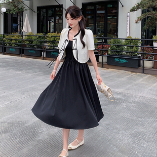 加外套吊代连衣裙女两件套 新中式 批145控208 现货 新款