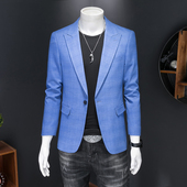 西装 假模图2023新款 修身 休闲西服时尚 单西外套DX6929P165 男士