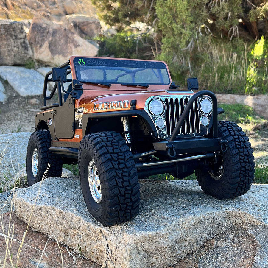 SCX10三代吉普CJ-7遥控攀爬车