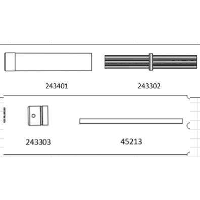 CROSSRC大恐龙1/6六驱后桥传动
