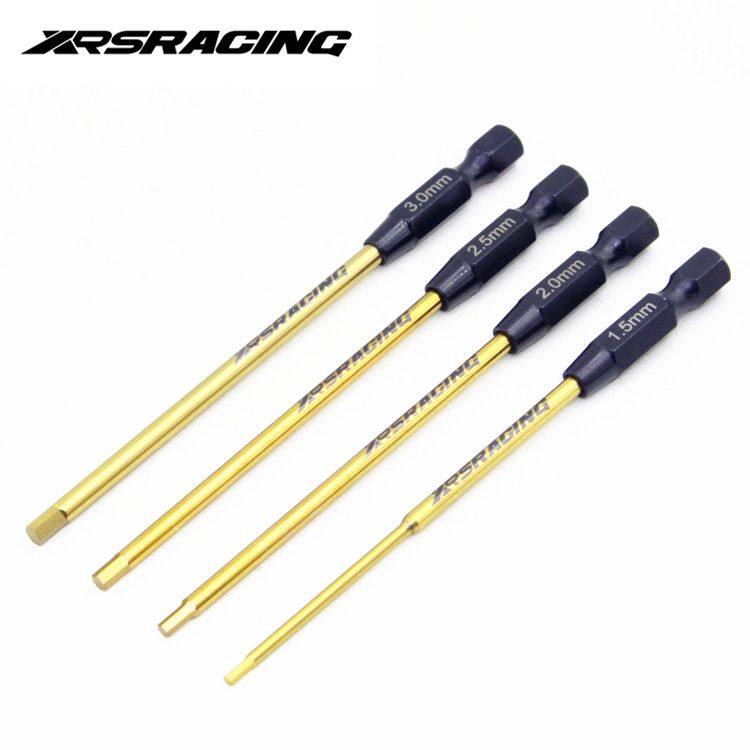 XRSRACING 전기 비트 6.35MM 공구 RC 렌치 십자형 미터법 육각 소켓 핸들