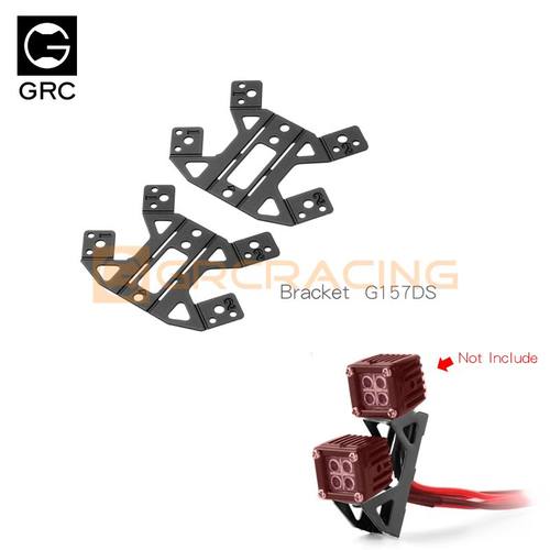 GRC 1/10前挡双头射灯支架 TRX4 SCX10三代 G63 仿真射灯 G157DS
