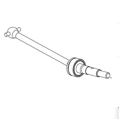 CROSSRC 模型车大虎鲨 UT4 PRO前半轴CVD CS-97400800