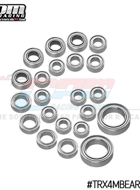 GPM 1/18 4WD TRX4M 轴承钢全车密封轴承22pcs
