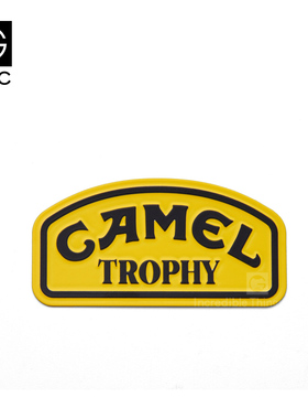 GRC 1/10 骆驼杯 Camel Trophy 金属标仿真路虎卫士 TRX4车标