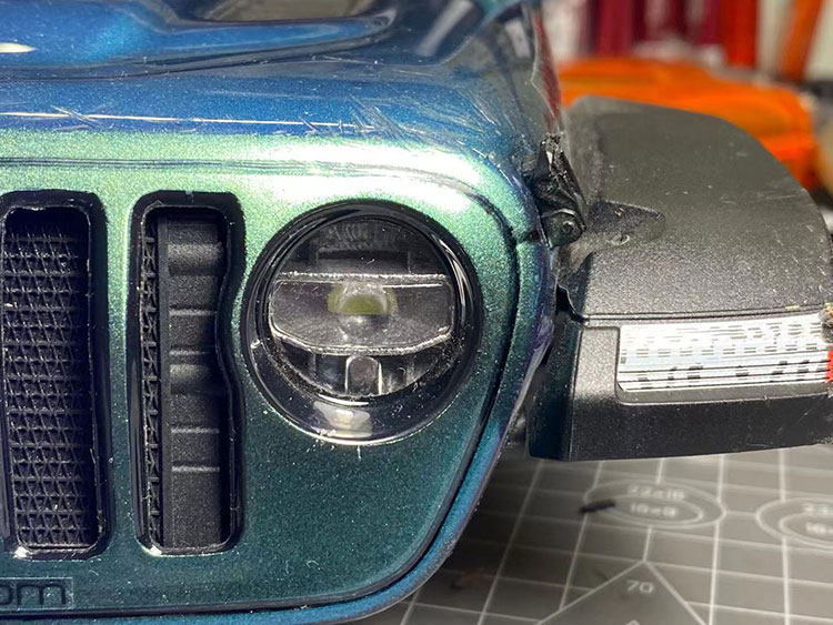 AXIAL SCX10 3세대 헤드라이트 테일라이트 브레이크등 조명 시스템