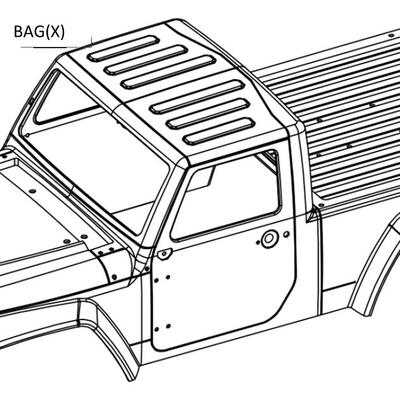 攀爬车EMOX大犀牛深灰色车壳