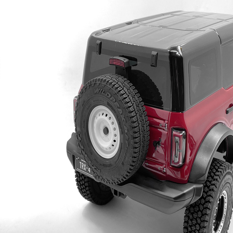 CCHAND TRX4 FORD BRONCO 스페어 휠 홀더[브레이크 라이트 포함]