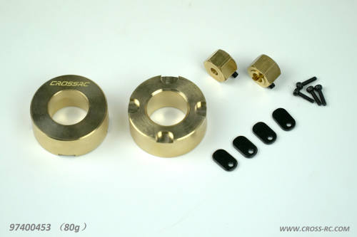 CROSSRC SG4 SR4 CNC金属轮毂外配重80g CS-97400453