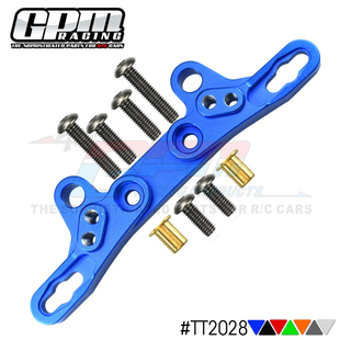 GPM FOR TT02/TT02T铝合金前后通用避震支撑架#TT2028