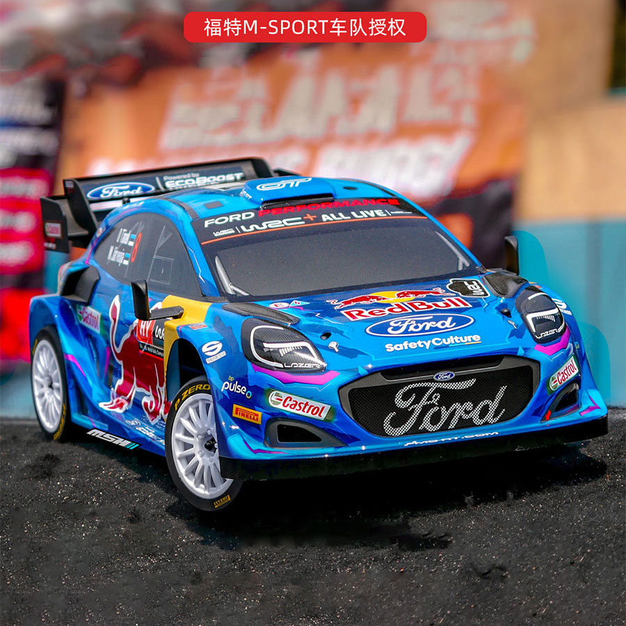 新款CEN Racing 1/8仿真福特M-SPORT WRC RALLY1拉力车遥控模型车-封面