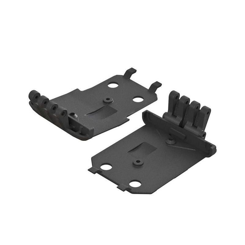 AR320401 ARRMA原厂配件MT F/R LOWER SKIDPLATES 花岗岩