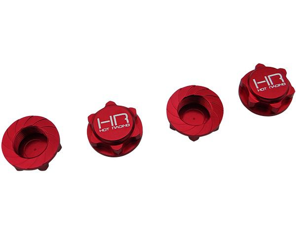 ARRMA 1/8 NERO 铝合金锯齿状防滑螺帽17MM--4个
